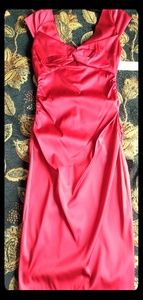 Magenta Maggy London gorgeous rouched dress